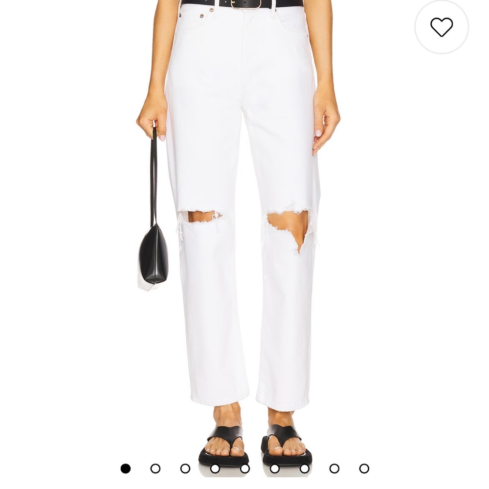 AGOLDE 90's Mid Rise Loose Jeans in Cloudburst